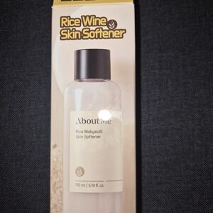 ABOUT ME Rice Makgeolli Skin Softener Toner | NEW | K-Beauty Fermented Rice Hydr